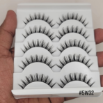 Reusable mink eyelash # 5w32 ,