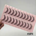 Reusable mink eyelash #10p8