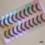 Reusable mink eyelash # 10p12