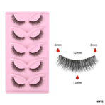 Reusable mink eyelash #5pv3