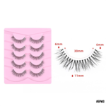 Reusable mink eyelash 5PW4