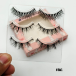 Reusable mink eyelash # 3w1