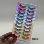 Reusable mink eyelash # 10p10