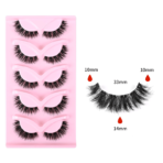 Reusable mink eyelash 5pv6