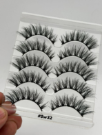 Reusable mink eyelash # 5w32
