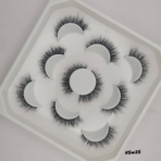 Reusable mink eyelash # 5w25