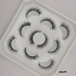 Reusable mink eyelash # 5w25