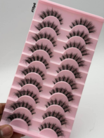 Reusable mink eyelash # 10p6