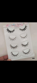 Reusable mink eyelash # 4w1