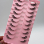Reusable mink eyelash # 10p18