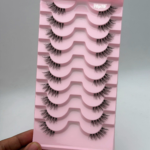 Reusable mink eyelash # 10p19