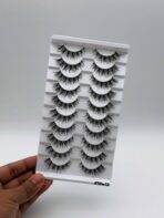Reusable mink eyelash # 10w12