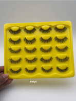 Reusable mink eyelash # 10y4