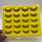 Reusable mink eyelash # 10y4