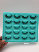 Reusable mink eyelash # 10b1